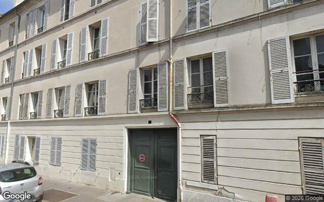 Façade : 5 rue de Noailles, Versailles
