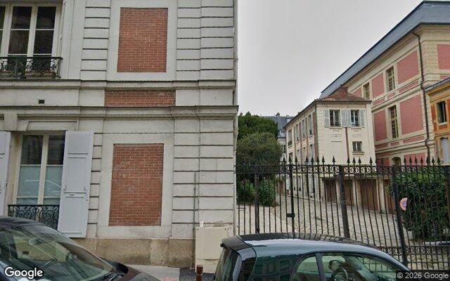Façade : 1 rue Robert de Cotte, Versailles