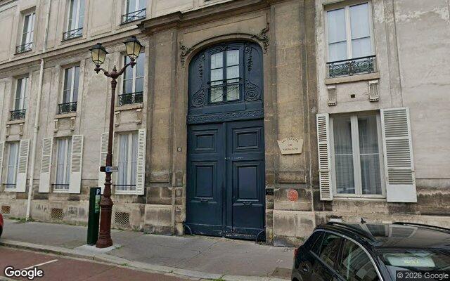 Façade : 10 rue Carnot, Versailles
