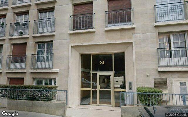 Façade : 24 rue Albert Joly, Versailles